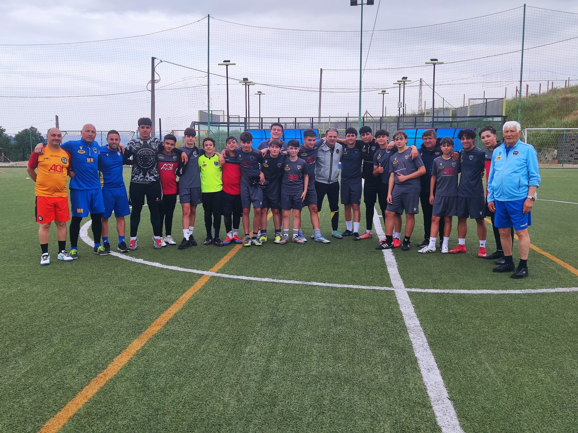 Allenamento giovanile nel centro Sportime